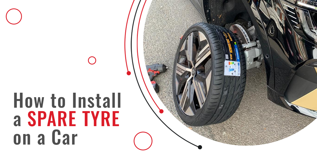 How to Install a Spare Tyre on a Car: 24-Hour Mobile Tyre Fitting London